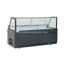 Deli Display Case Chiller Counter med frysförvaring